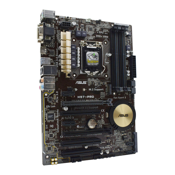 Asus H-97-PRO Manual