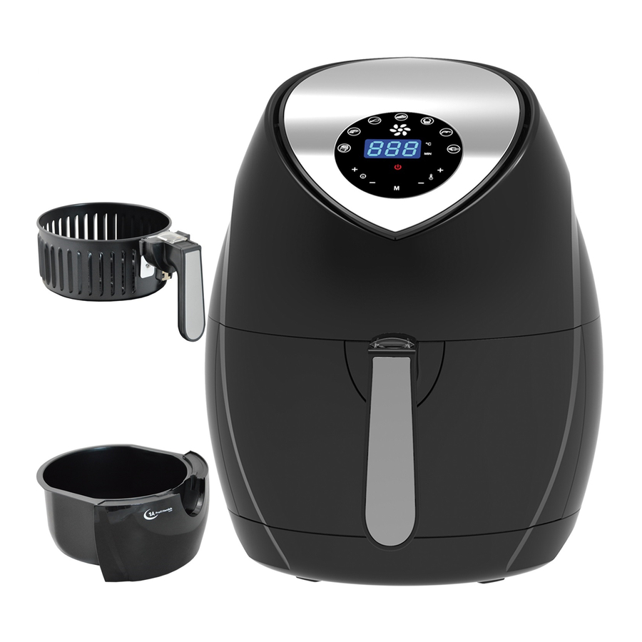 1A Profi Handels Grill ECO AIR-PROFI SOUP DC-1400W Manual de Instruções