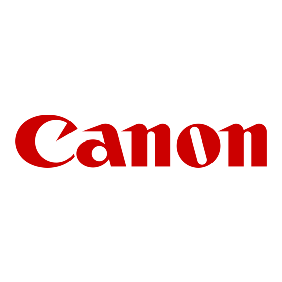 Canon LV-7275 Product Manual
