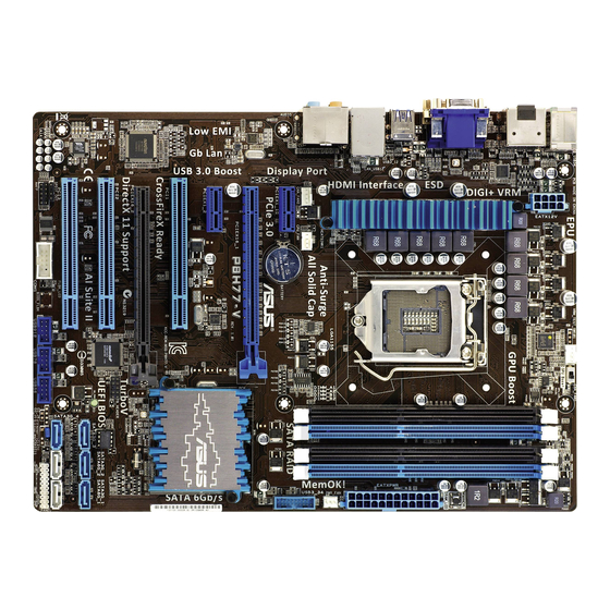 Asus SABERTOOTH Z77 Benutzerhandbuch