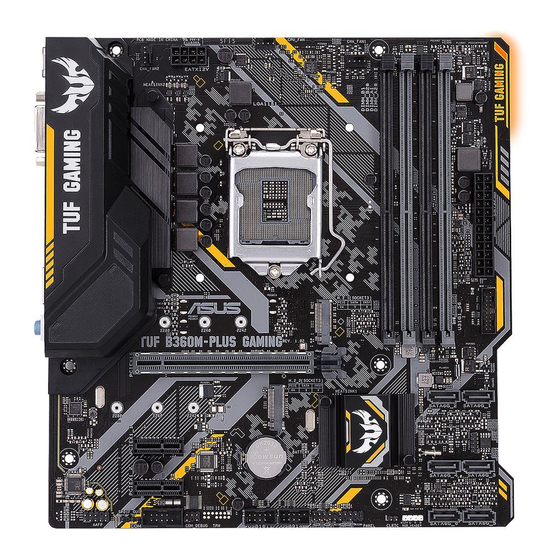 Asus TUF B360M-PLUS GAMING/BR Schnellstart-Handbuch