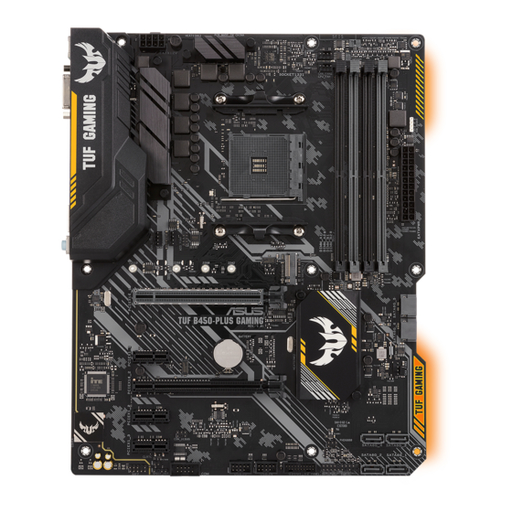 Asus TUF B450-PLUS GAMING Schnellstart-Handbuch