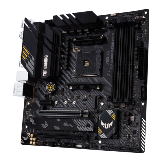 Asus TUF B450-PRO Gaming Handbuch