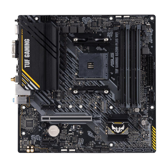 Asus TUF GAMING A520M-PLUS Handbuch