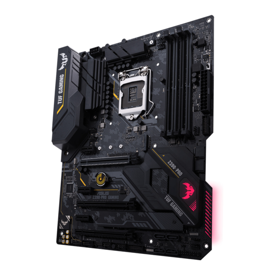 Asus TUF Z390-PRO GAMING Manuel de démarrage rapide