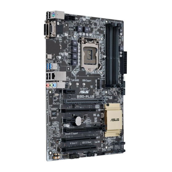 Asus Z170-P D3 Manuale tecnico