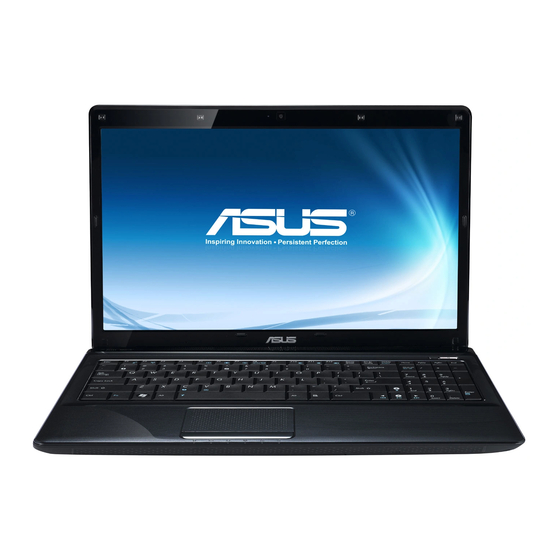 Asus A52F-XN1 Manual del usuario