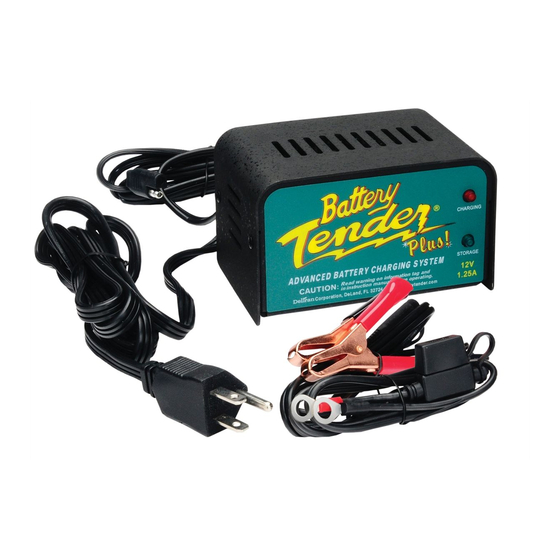 Battery Tender Plus 12V1.25A Productinformatie