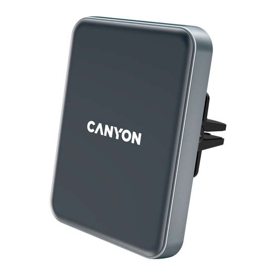 Canyon MegaFix CA-15 Beknopte handleiding