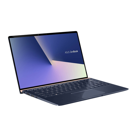 Asus ZenBook RX433F Manual del usuario