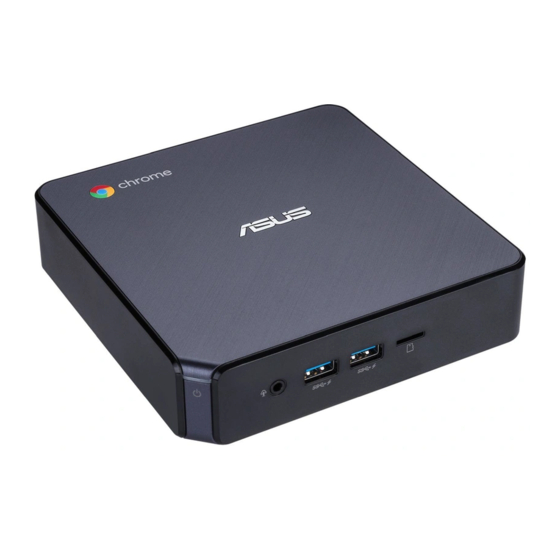 Asus Chromebox 3 Manuel de l'utilisateur