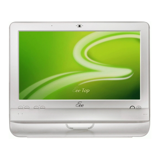 Asus Eee Top ET16 Series Manual do utilizador