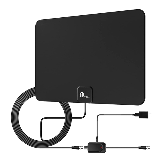 1byone HDTV Antenna Panduan Memulai Cepat