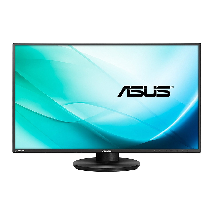 Asus ASVN279QL Kullanıcı Kılavuzu