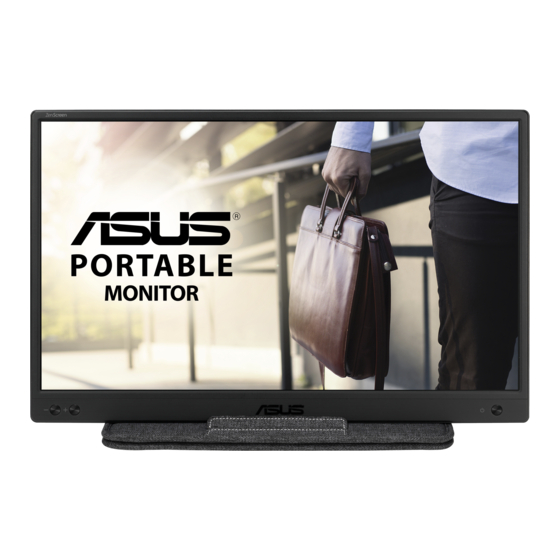 Asus MB166B Podręcznik użytkownika