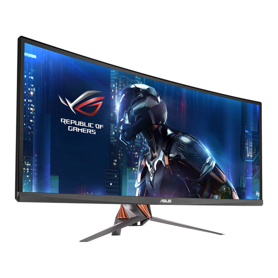 Asus PG348 Manuel de l'utilisateur