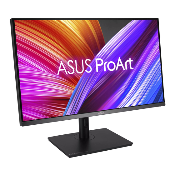 Asus ProArt PA32UCR-K Manuel de l'utilisateur