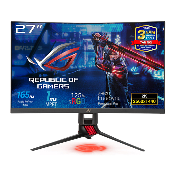 Asus ROG STRIX XG27WQ Manual