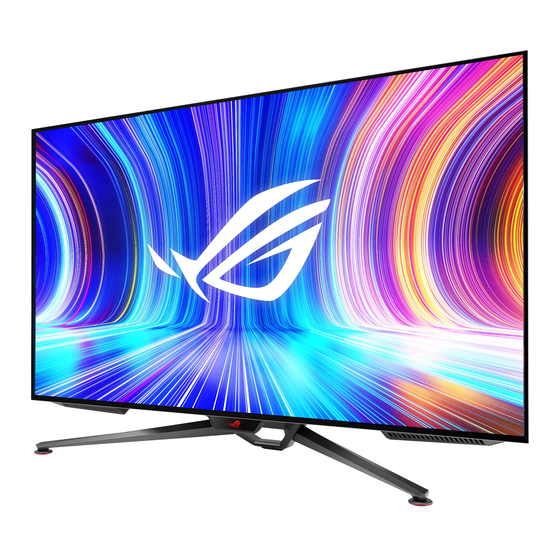 Asus ROG SWIFT OLED PG42UQ Kullanıcı Kılavuzu