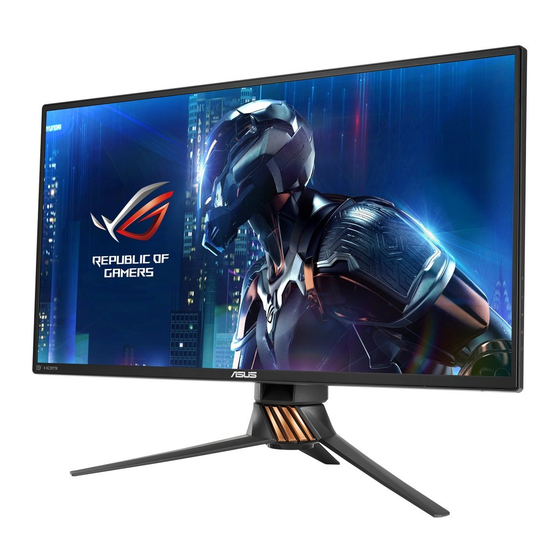 Asus ROG SWIFT PG258Q User Manual