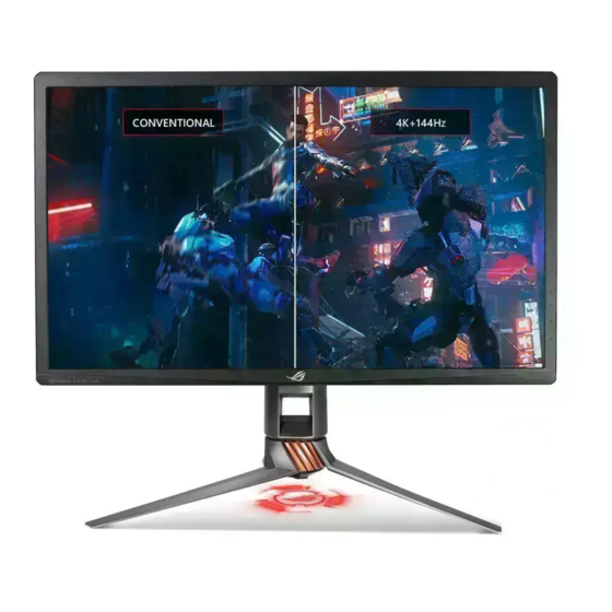 Asus ROG SWIFT PG27U Manuel