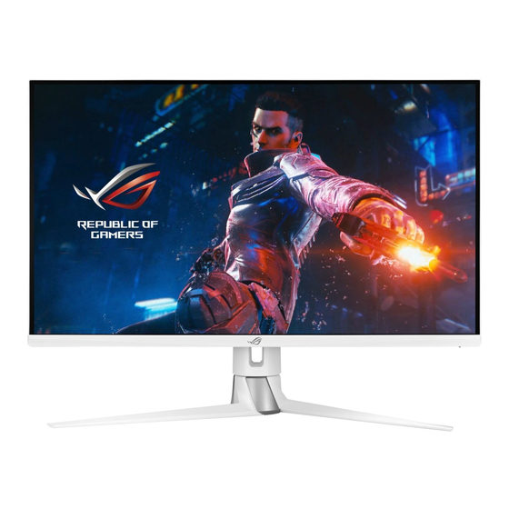 Asus ROG SWIFT PG329Q-W Manuale d'uso