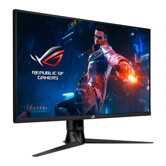 Asus Rog Swift PG32UQ Kullanıcı Kılavuzu