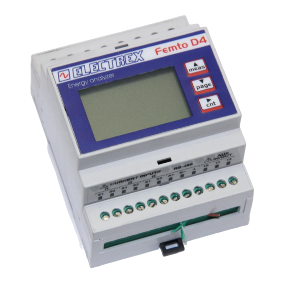 Electrex PFA6471-18 Інструкція з монтажу