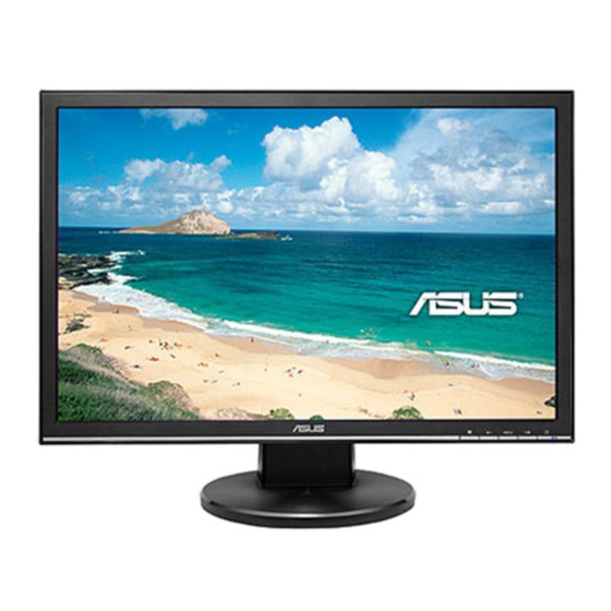 Asus VW226 Series Gebruikershandleiding