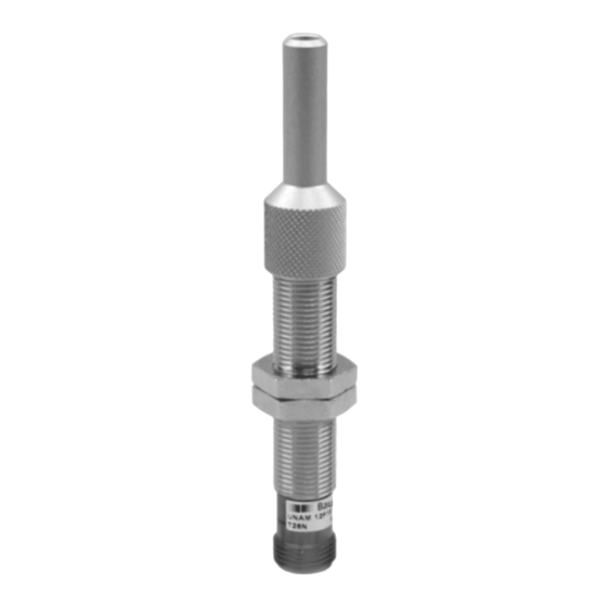 Baumer 12P1914/S14D Skrócona instrukcja obsługi