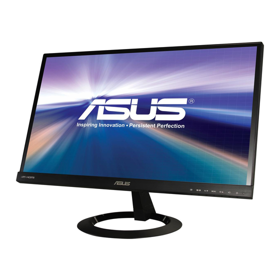 Asus VX229N-W Manual do utilizador