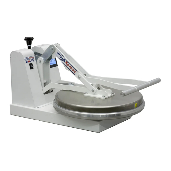 dough Xpress DM-18 Manuale d'uso