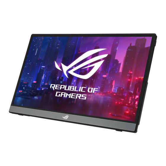 Asus XG16AHPE-W Manual del usuario