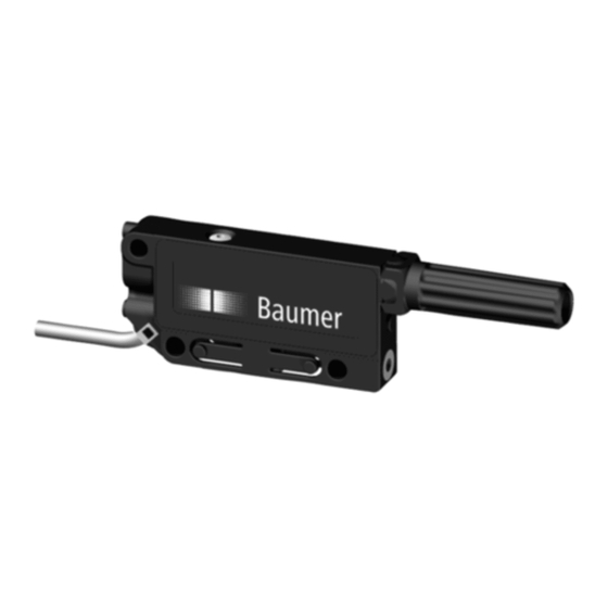 Baumer UNCK 09U6914 Skrócona instrukcja obsługi