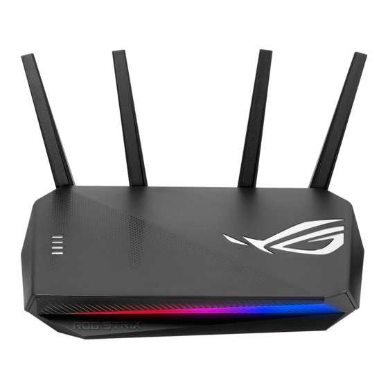 Asus ROG STRIX GS-AX3000 Quick Start Manual