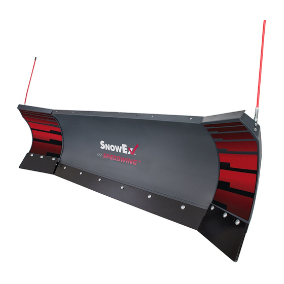 Douglas Dynamics SnowEx Automatixx SPEEDWING 77740 Handleiding voor installatie-instructies