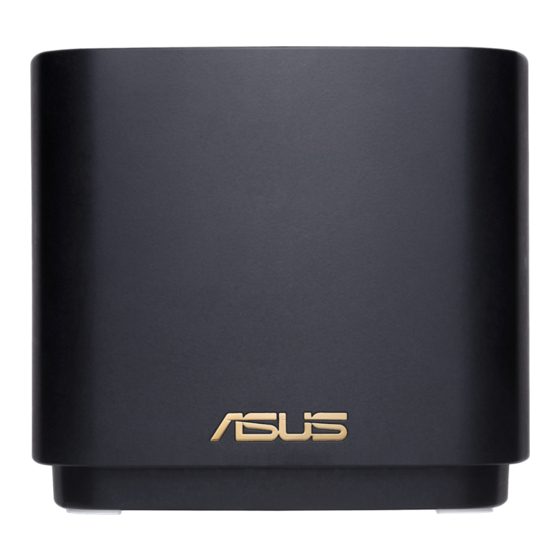 Asus ZenWiFi XD4S Hızlı Başlangıç Kılavuzu