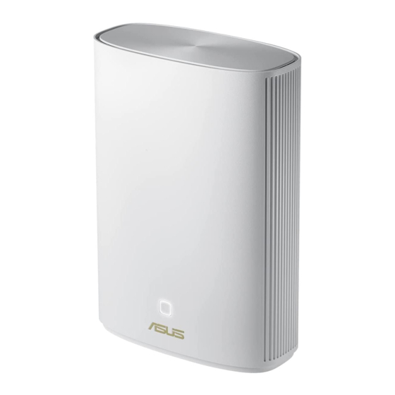 Asus ZenWiFi XP4 Instrukcja szybkiej instalacji