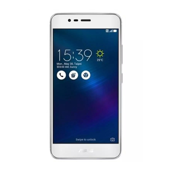 Asus ZenFone 3 Max Podręcznik użytkownika