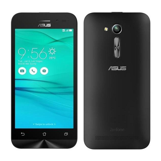 Asus zenfone go ZB452KG ユーザーマニュアル