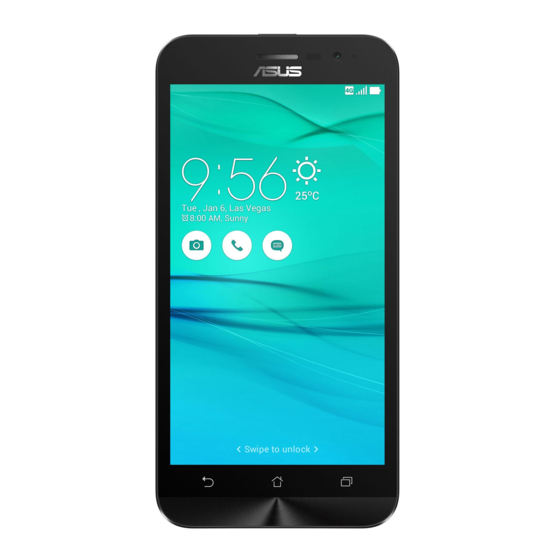 Asus ZenFone Go ZB500KG Podręcznik użytkownika