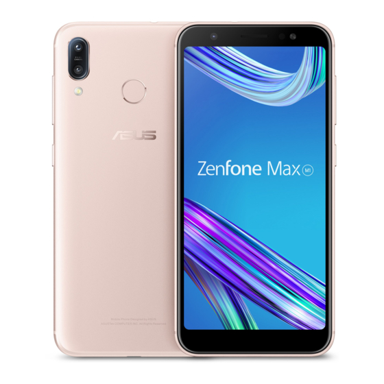 Asus Zenfone Max M1 Podręcznik użytkownika