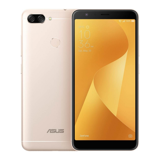 Asus ZenFone Max Plus Gebruikershandleiding