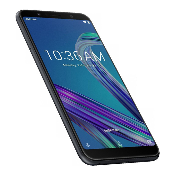 Asus ZenFone Max Pro M1 Aktualizacja instrukcji