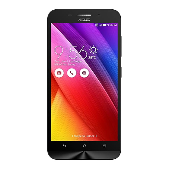 Asus ZENFONE T500 Servicehandleiding