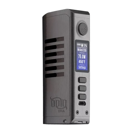 Dovpo Vaperz Cloud Odin Mini Evolv DNA 75C Podręcznik