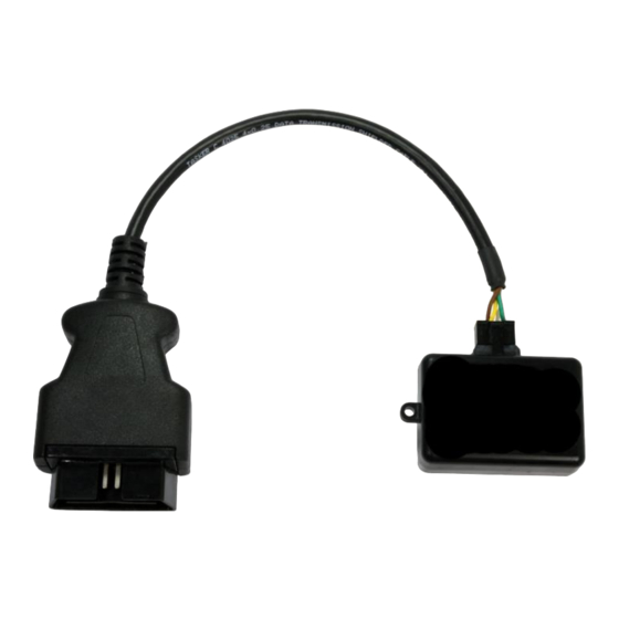 Caraudio-Systems OBD-E65-CDC Series Handmatig