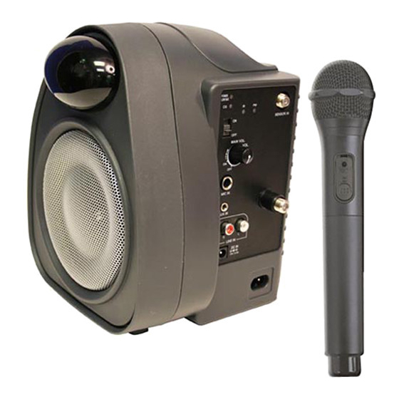 AmpliVox INFRARED COMPAC PA SYSTEM Manuale d'uso