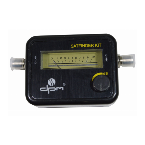 DPM SATFINDER Manual