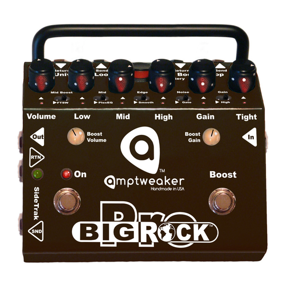 Amptweaker BigRock Pro Manuale